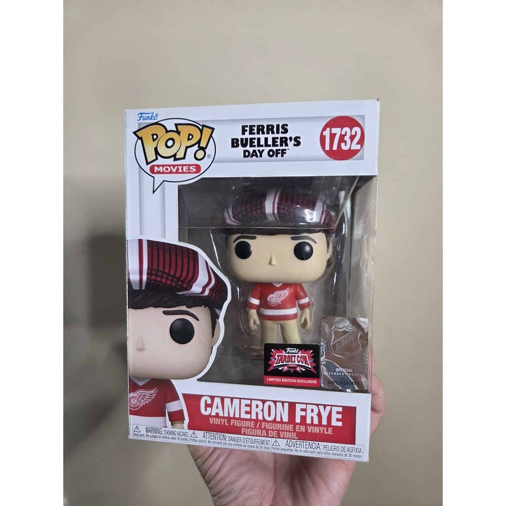 Funko POP! Ferris Buellers Day Off Cameron Frye Target Con 2025 NHL Red Wings